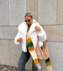 Jovana | Oversized Kaput od Veštačkog Krzna