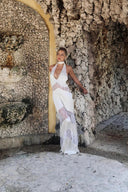 Adriana | Elegantna Halter Maksi Haljina