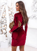 Despina | Julekjole med Lagdelt Udskæring