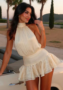 Rada | Elegantna Halter Mini Haljina