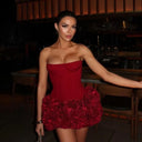 Ljuba | Romantični Volani Bezbretele Set