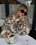 Jelena | Oversized Kaput od Veštačkog Krzna