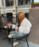 Ivana | Oversized Kaput od Veštačkog Krzna