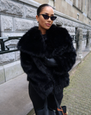 Tamara | Oversized Kaput od Veštačkog Krzna