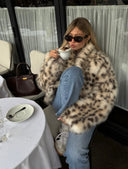 Jelena | Oversized Kaput od Veštačkog Krzna