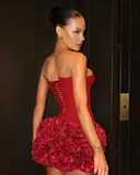 Ljuba | Romantični Volani Bezbretele Set