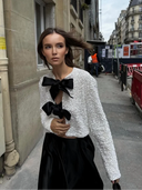 Mirka | Sjajni Top sa Mašnom