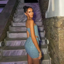 Dragica | Svetlucavi Denim Set