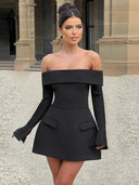 Marina | Glamurozna Skater Haljina