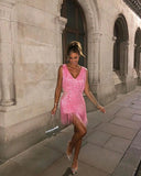 Zorica | Party Mini Haljina sa Resama