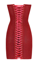 Ksenija | Mini Haljina bez Bretela sa Sjajem