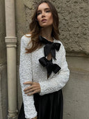 Mirka | Sjajni Top sa Mašnom