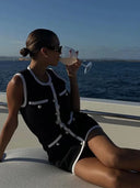 Andreja | Klasična Haljina sa Perlama