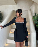 Biljana | Elegantna Haljina sa Perlama