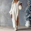 Luna | Elegant Kunstpelskjole