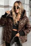 Ljiljana | Dame Bomberjakke med Hætte