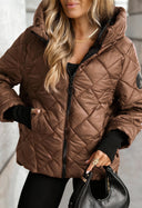 Ljiljana | Dame Bomberjakke med Hætte