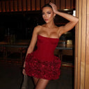 Ljuba | Romantični Volani Bezbretele Set