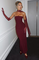 Stojanka | Graciozna Satenska Haljina